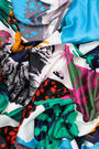 Surrealist collage scarf Surrealist collage scarf