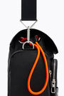 M black nylon flap bag M black nylon flap bag