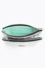 M silver nylon purse M silver nylon purse
