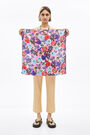 Fuchsia roses silk bandana Fuchsia roses silk bandana