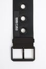 Wide black belt Wide black belt