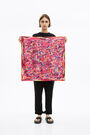 Fuchsia brut graffiti bandana Fuchsia brut graffiti bandana