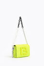 XS neon green padded nylon crossbody bag XS neon green padded nylon crossbody bag