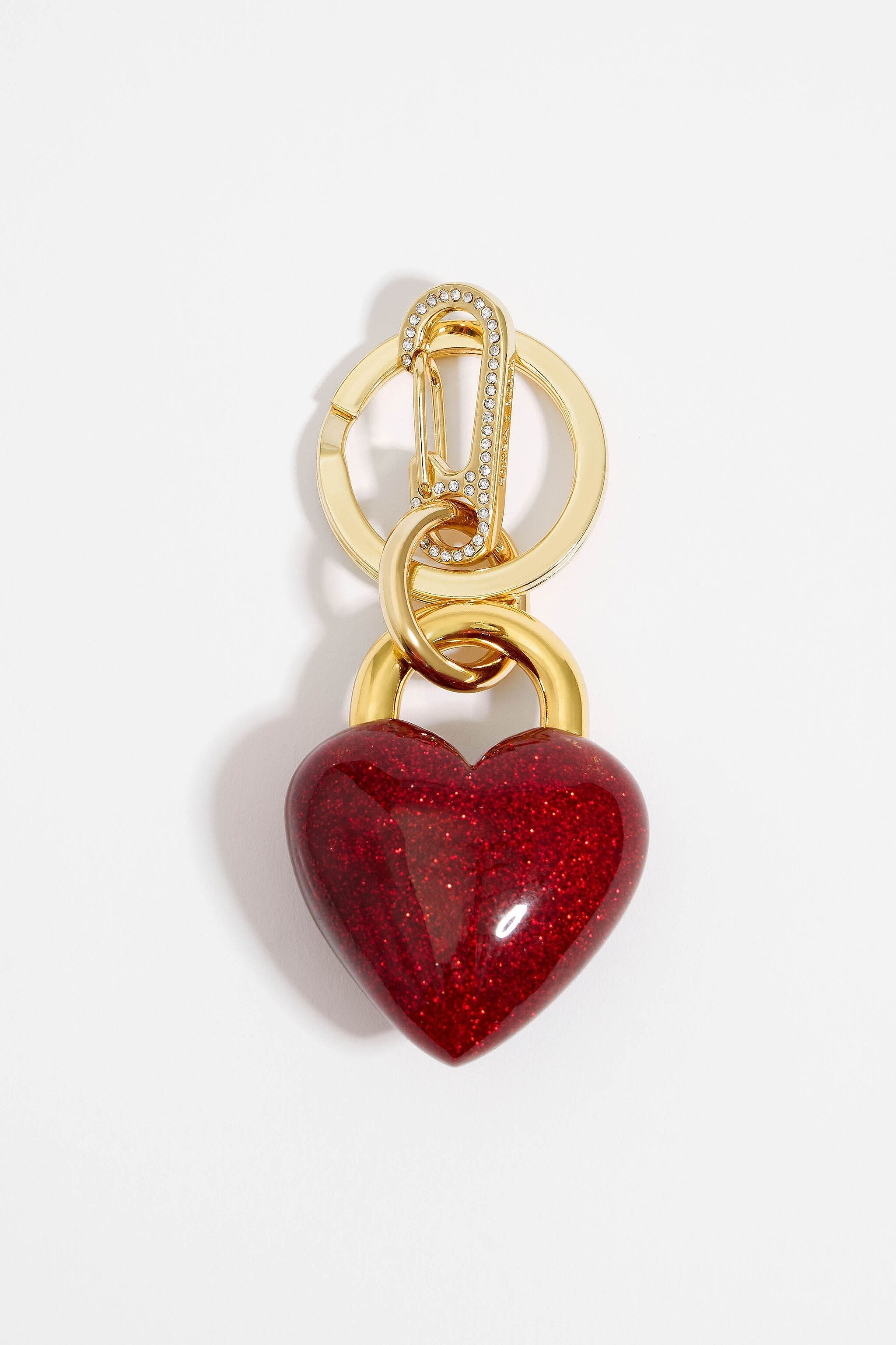 Red heart keychain online