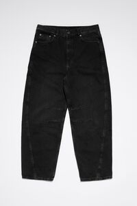 BARREL - Washed black jeans