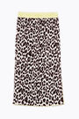 Animal print pleated skirt Animal print pleated skirt