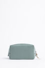 M aquamarine nylon rectangular make-up case M aquamarine nylon rectangular make-up case
