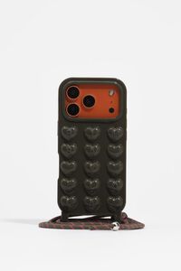 Dark green shiny silicone case for iPhone 17 PRO