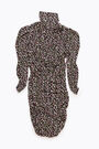 Fitted mini dress with Animal print Fitted mini dress with Animal print