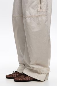 Chocolate mesh ballerina