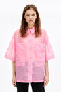 Fuchsia organza shirt Fuchsia organza shirt
