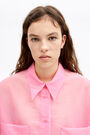 Fuchsia organza shirt Fuchsia organza shirt