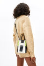 White raffia mini crossbody bag White raffia mini crossbody bag
