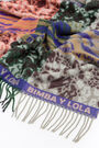 Animal print jacquard shawl Animal print jacquard shawl