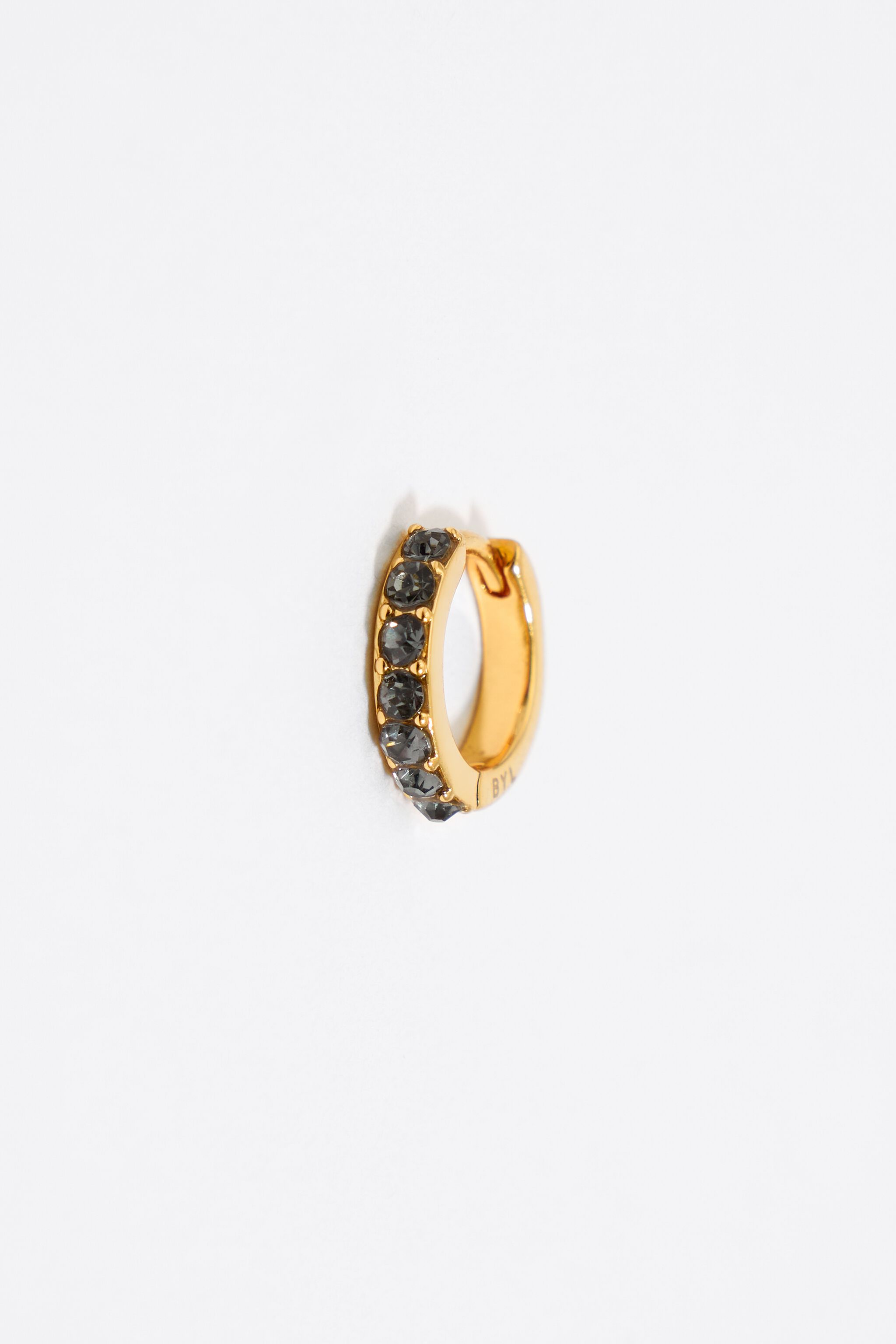 Gold over silver cheap hoop earrings