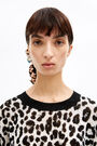 Animal print linen jumper Animal print linen jumper
