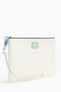 L white flat make-up case L white flat make-up case