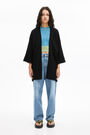 Straight black cardigan Straight black cardigan