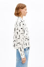 White Paper-Lines boxy shirt White Paper-Lines boxy shirt