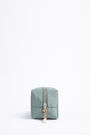 M aquamarine nylon rectangular make-up case M aquamarine nylon rectangular make-up case