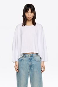 Oversize white cotton shirt Oversize white cotton shirt