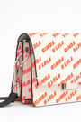 M leather logos flap bag M leather logos flap bag