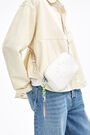XS pearl leather crossbody bag XS pearl leather crossbody bag