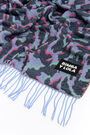 Psychedelic print jacquard shawl Psychedelic print jacquard shawl
