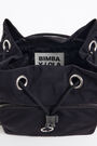 Black nylon cord bucket bag Black nylon cord bucket bag