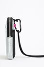 Silver nylon phone case Silver nylon phone case