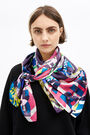 Pink London brutalism scarf Pink London brutalism scarf