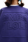 Aubergine logo sweatshirt Aubergine logo sweatshirt