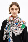 Nude wild flowers shawl Nude wild flowers shawl