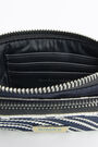 M navy plaited purse M navy plaited purse