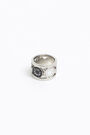 Enamel logo crystals ring Enamel logo crystals ring