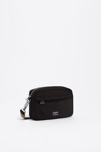 Charcoal nylon crossbody bag Charcoal nylon crossbody bag