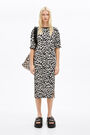 Pleated Animal print dress Pleated Animal print dress