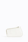 Pearl leather asymmetric purse Pearl leather asymmetric purse