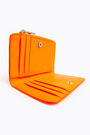 Neon orange croc rectangular coin purse Neon orange croc rectangular coin purse