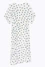 Long white Logo Dot dress Long white Logo Dot dress