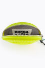 Neon yellow croc round coin purse Neon yellow croc round coin purse