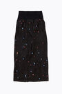 Black Cosmic-Stars midi skirt Black Cosmic-Stars midi skirt