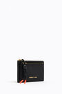Black nylon double purse Black nylon double purse