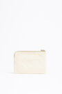 S ivory nylon coin purse S ivory nylon coin purse