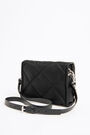 M black padded nylon crossbody bag M black padded nylon crossbody bag
