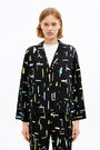 Black Paper-Lines shirt Black Paper-Lines shirt