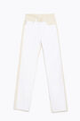 Two-tone straight jeans Two-tone straight jeans