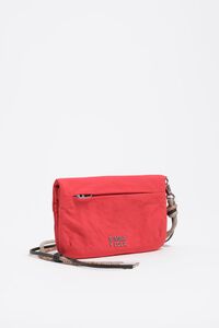 Large pomegranate nylon purse