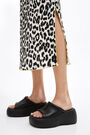 Animal print pleated skirt Animal print pleated skirt
