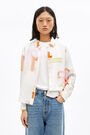 Straight Cities print shirt Straight Cities print shirt